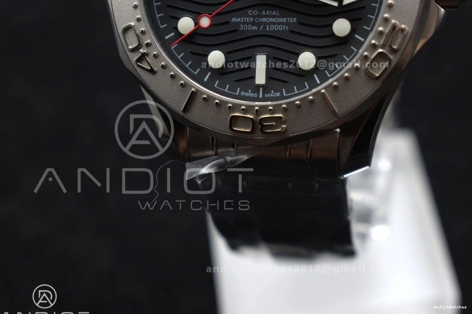 FastDry Best 300M Dial SS A Edition Bracelet Nekton Diver 1:1 Black on Seamaster 1085 VSF 0704